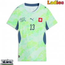 Switzerland Ricardo Rodriguez #13 Replica Away Shirt Ladies World Cup 2026 Short Sleeve